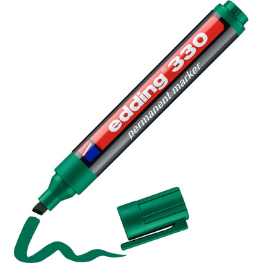 EDDING Permanent Marker 330 1-5mm 330-004 grün