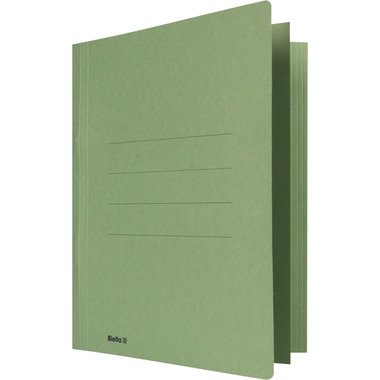 BIELLA Schnellhefter Praxis A4 16740030U grün, 320gm2 250 Bl.