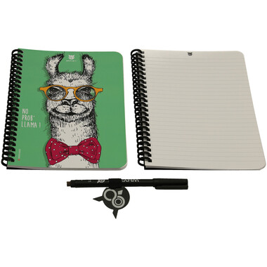 WHYNOTE Notizbuch A5 WNBOK024 starter-kit, Lama