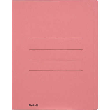 BIELLA Einlagemappe A4 25040045U rot 240g/m2