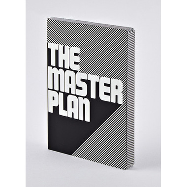 NUUNA Notizbuch Graphic A5 51968 The Master Plan,Punkte,256 S.