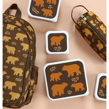 ALLC Lunch & snack box set SBSEBE43 Bears