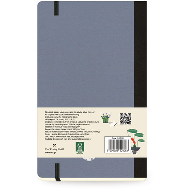 FLEXBOOK Taccuino Ecosmiles 21.0012 lined 13x21 cm lavender