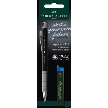 FABER-CASTELL Druckbleistift Apollo 232799 mit Mine sortiert