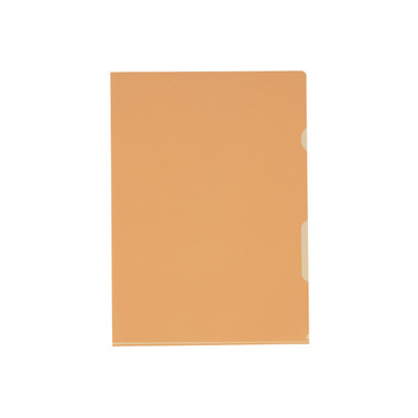 BÜROLINE Sichtmappen A4 620077 orange 100 Stück