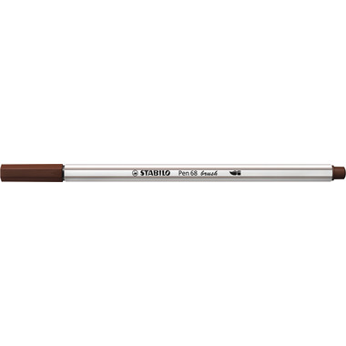 STABILO Stylo Fibre 68 brush 568/45 brun