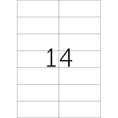 HERMA Etiketten Movables 63,5x46,6mm 4203 weiss, non-perm. 450 St./25Bl.