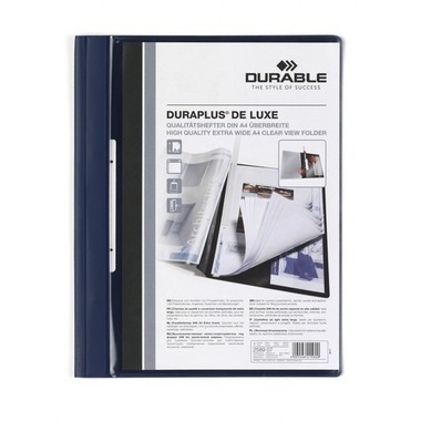 DURABLE Angebotsheft. DURAPLUS DE LUXE 2589/07 für 200 Blatt A4 dunkelblau