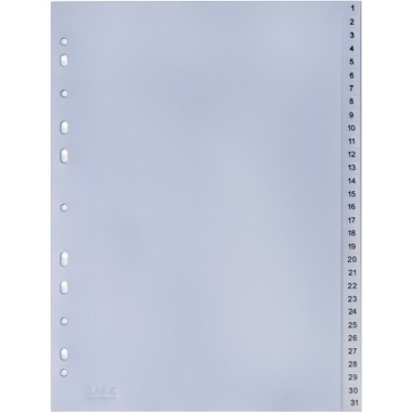 HWB Répertoire PP 1-31 3604.49 transparent A4