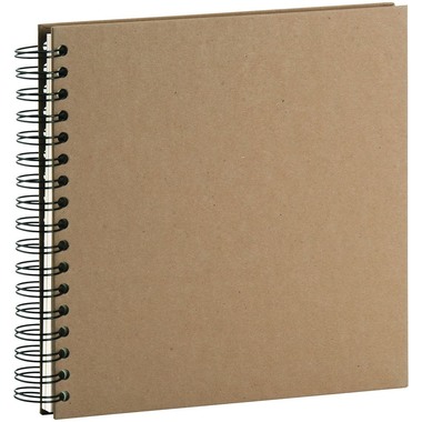 RÖSSLER Fotoalbum 1329452626 23x23cm, kraft/off-white
