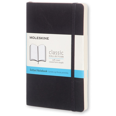 MOLESKINE Notizbuch P A6 892734 Punkte schwarz