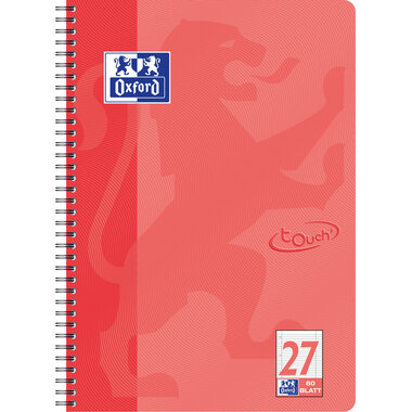 OXFORD Collegeblock Touch A4+ 400086493 rigato, 90g 80 fogli