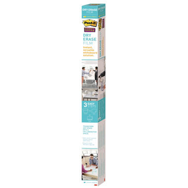 POST-IT Super Sticky Dry Erase Film DEF8X4-EU Gloss white 1219x2438mm