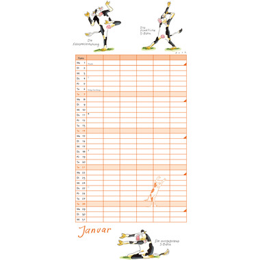 DUMONT Yoga für Kühe 205202 22x49cm 2024