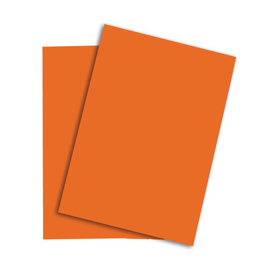 PAPYRUS Rainbow Papier FSC A4 88043103 intensivorange, 120g 250 Blatt