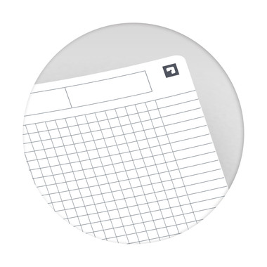 OXFORD Spiralbuch A5 100102938 kariert 5mm, 90g 90 Blatt