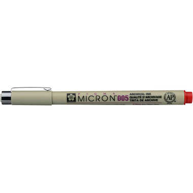 SAKURA Fineliner Pigma Micron 0,2mm XSDK00519 rot