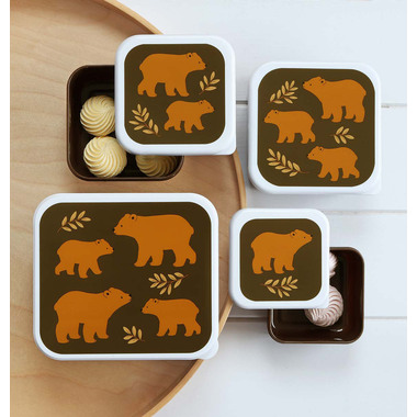 ALLC Lunch & snack box set SBSEBE43 Bears
