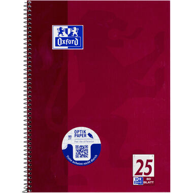OXFORD Collegeblock A4+ 100050355 liniert, 90g 80 Blatt