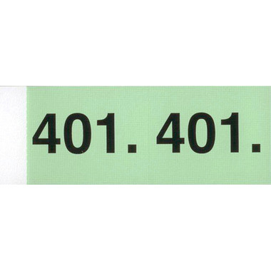 SIMPLEX Blocco guardaroba 401-500 13102 verde 100 fogli