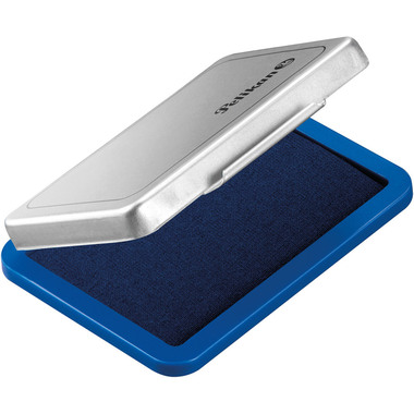 PELIKAN Metall-Stempelkissen blau 331165 blau, Gr.3 7x5cm