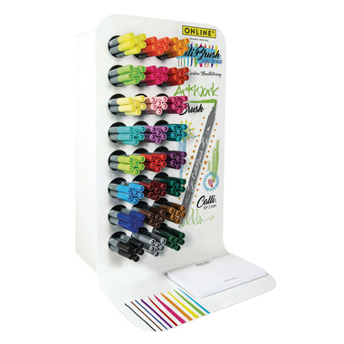 ONLINE Callibrush Pen Double Tip 2mm 19076 ass. 144 pcs.