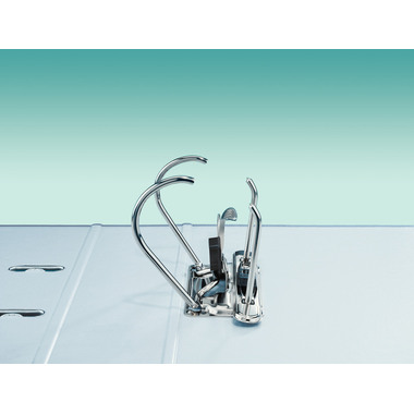 LEITZ Ordner 180° PP 8cm 10105035 blau A4