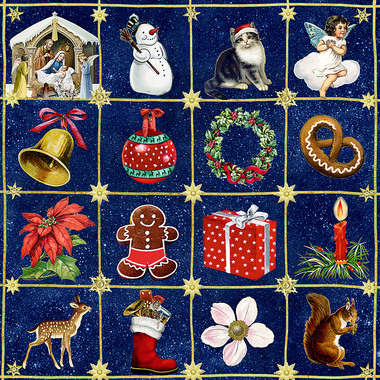 COPPENRATH Schachtelspiel 95269 Nostalgisches Weihnachtsbingo