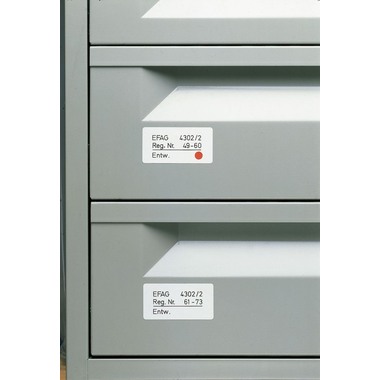 HERMA Universal-Etiketten 19x27mm 2390 weiss 960 Stück/32 Blatt