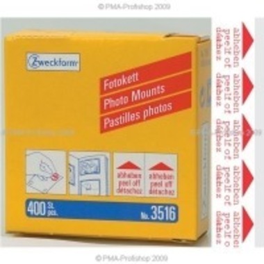 AVERY ZWECKFORM Punti di colla 12x12mm 3516 Dispenser, perm. 400 pezzi