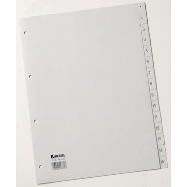 HETZEL Register A4 25615481 1-15