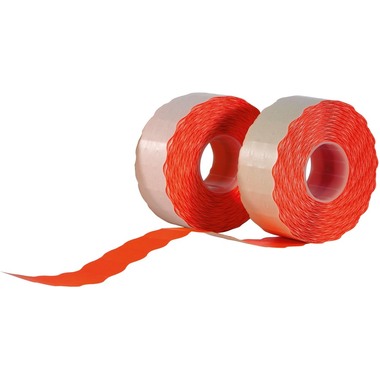 SATO Preisetiketten 26x12mm 70-030-0-035 permanent, rot 1500 Stück