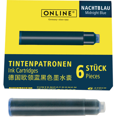 ONLINE Cart. encre Kombi 17058/12 Nightblue 5 pcs.