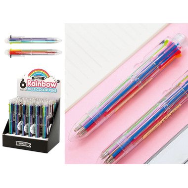 ROOST Stylo à bille multicolor XL1265