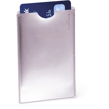 DURABLE Kreditkartenhülle Rfid Secure 890023 10 Stück