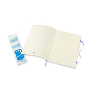 MOLESKINE Carnet HC XL 850963 en blanc,hortensia,192 p.