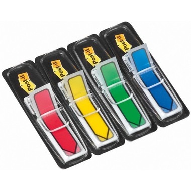 POST-IT Index freccetta 43.1x11.9mm 684-4ARR3 4-colori/4x24 tabs
