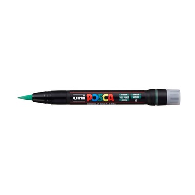 UNI-BALL Posca Pinsel-Marker 1-10mm PCF350 GREEN grün
