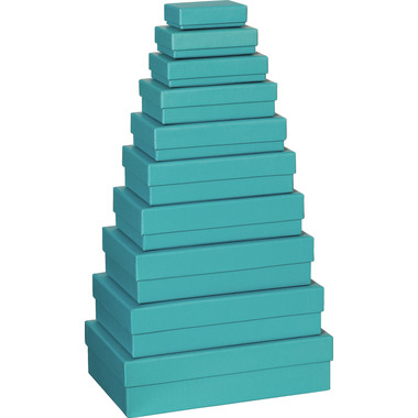 STEWO Geschenkbox One Colour 2553644949 türkis 10 Stück