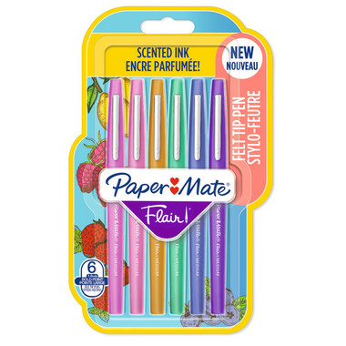 PAPERMATE Faserschreiber Flair 0.7mm 2138466 Scented, ass. 6 Stück