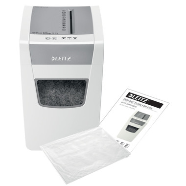 LEITZ Distruggi doc. IQ Slim Office 8098-00-00 P4 12 Foglio silenz