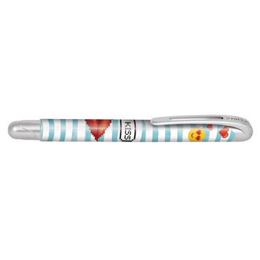 ONLINE Rollerball College II 0.7mm 12474/3D Kiss Kiss bleu