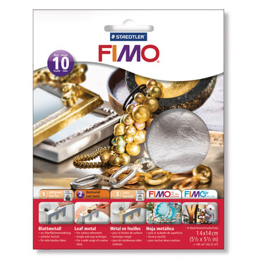 FIMO Film métallic 14x14cm 878181 argent