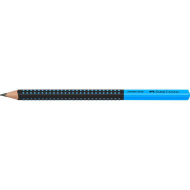 FABER-CASTELL Bleistift Jumbo Grip HB 511910 Two Tone schwarz/blau