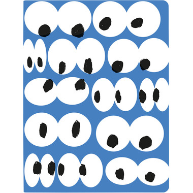 NUUNA Notizbuch Graphic L 55737 EYES ON YOU 256 Seiten