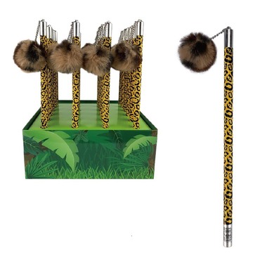 ROOST Matita Leopardo HPTS-090 Pom Pom