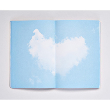 NUUNA Notizbuch Inspiration A5 53542 Cloud Blue,blanko,178 S.