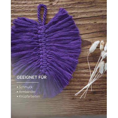 I AM CREATIVE Macrame Rope 6203.02 cream 2mm, 500g