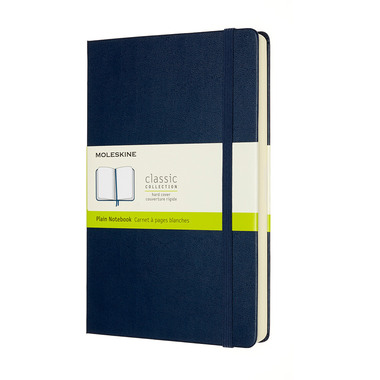 MOLESKINE Carnet HC L/A5 606242 en blanc,saphir,208 p.