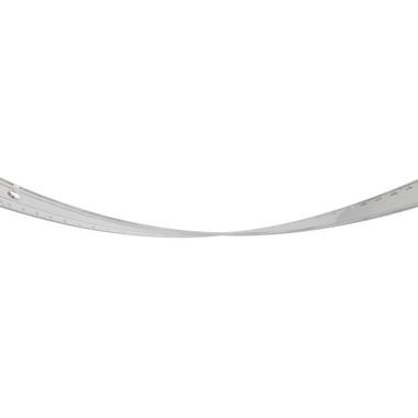 BÜROLINE Massstab 15cm 303402 unzerbrechlich transparent